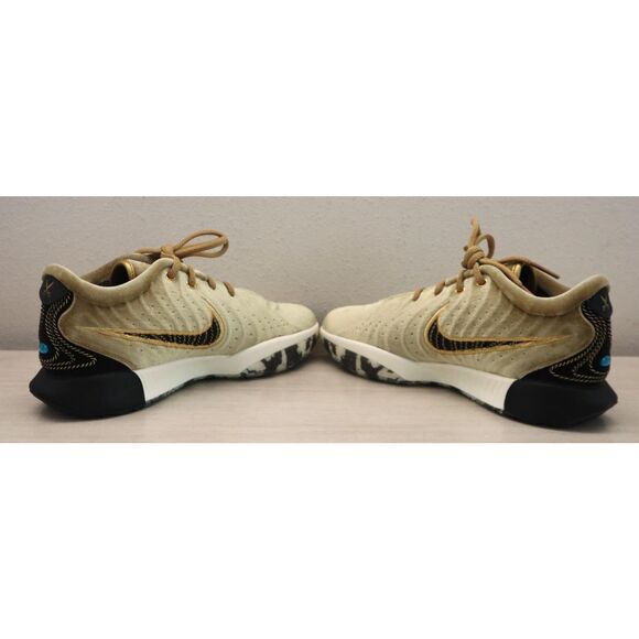 Nike FZ7883-700 Mens Sz 9.5 Metallic Gold LeBron XXI 21 QS Basketball Shoes - Picture 13 of 16